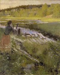 By the Lake, View from Balingsta